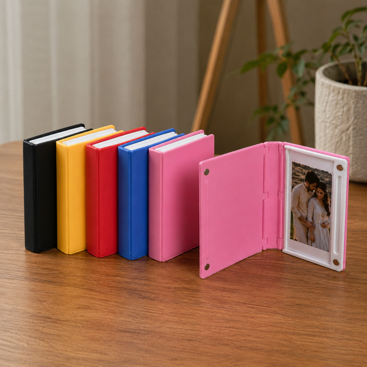 Personalized Mini Memory Book – 6 Sliding Photos