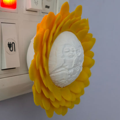 Aesthetic Personalized Sunflower Glow Lamp