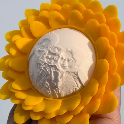 Aesthetic Personalized Sunflower Glow Lamp