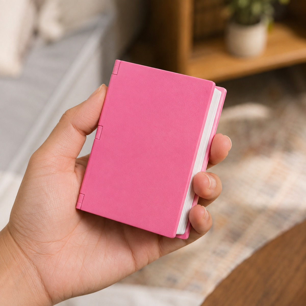 Personalized Mini Memory Book – 6 Sliding Photos