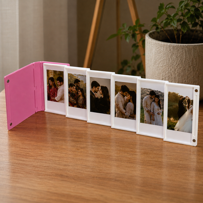Personalized Mini Memory Book – 6 Sliding Photos