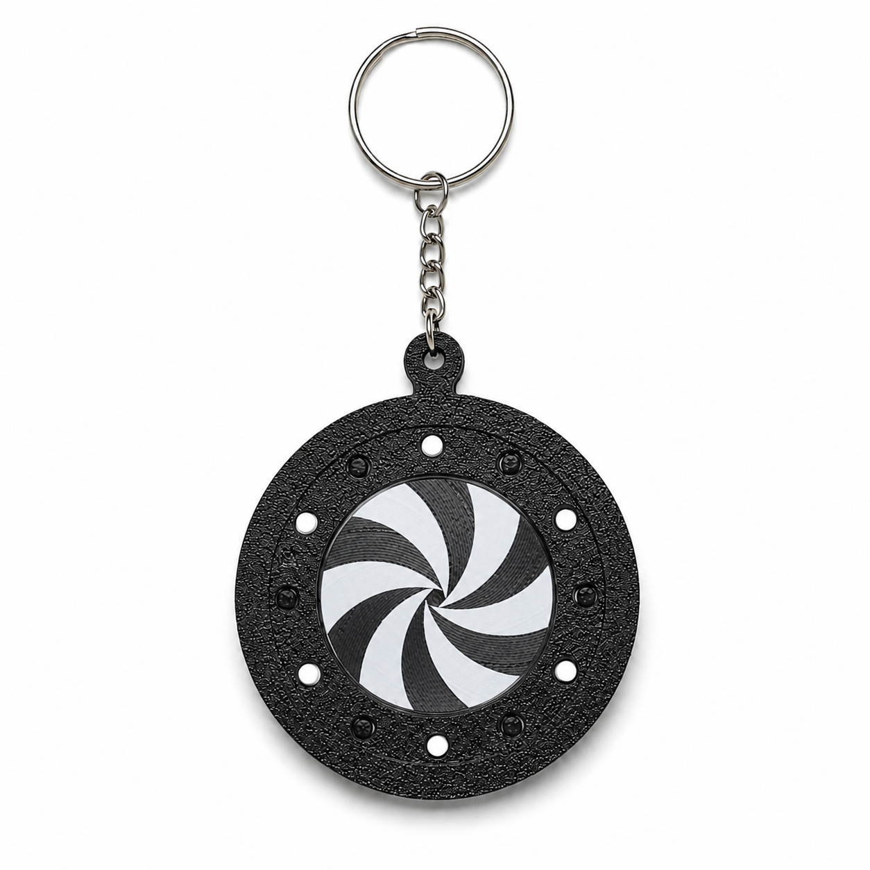 Personalised Hidden Photo Keychain Gift